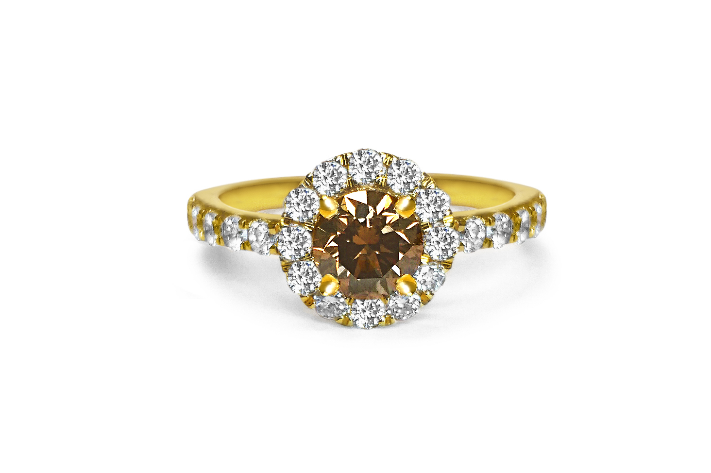 Coloured diamond engagement rings Buy online Diamonds.co.nz